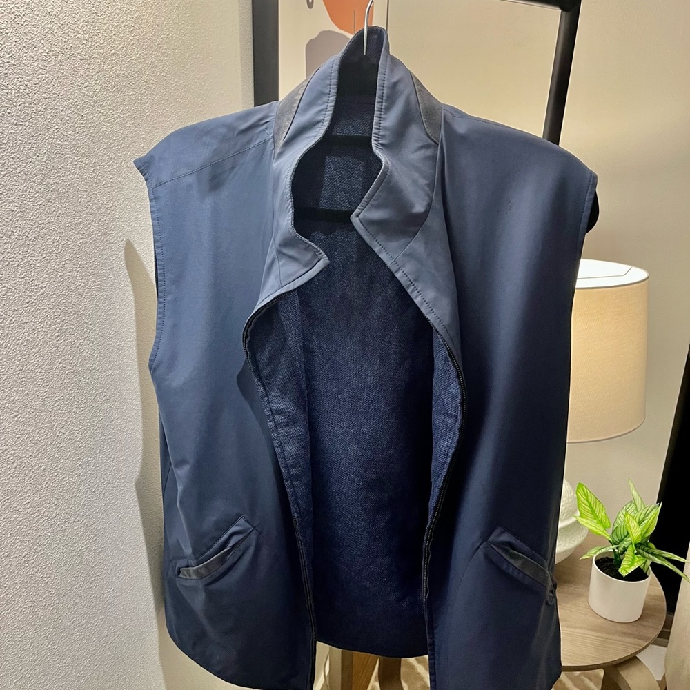 Original Loro Piana Reversible Shell and Wool and Cashmere Blend